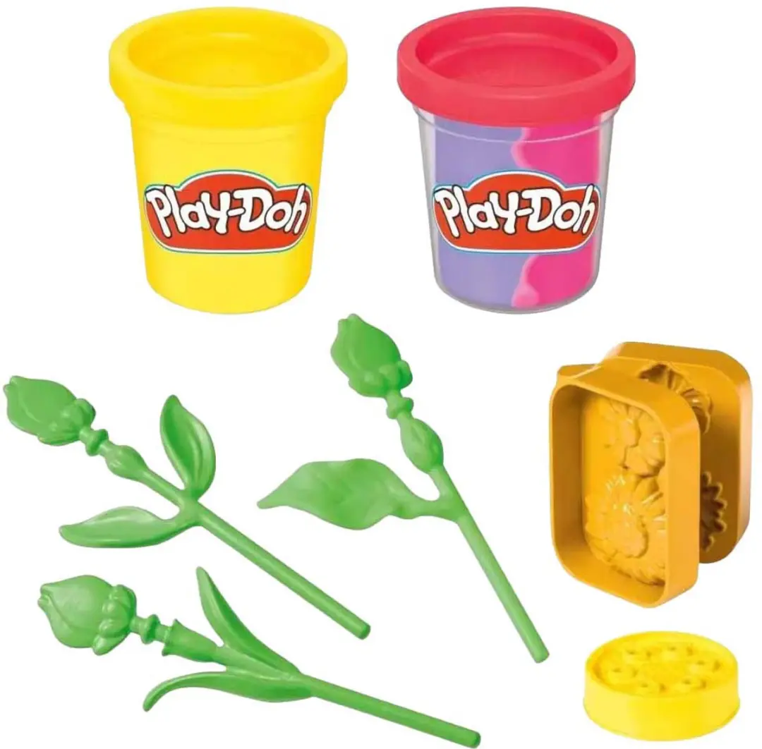Play-Doh Klei Speelset Zonnebloemen & Madeliefjes - Meerkleurig