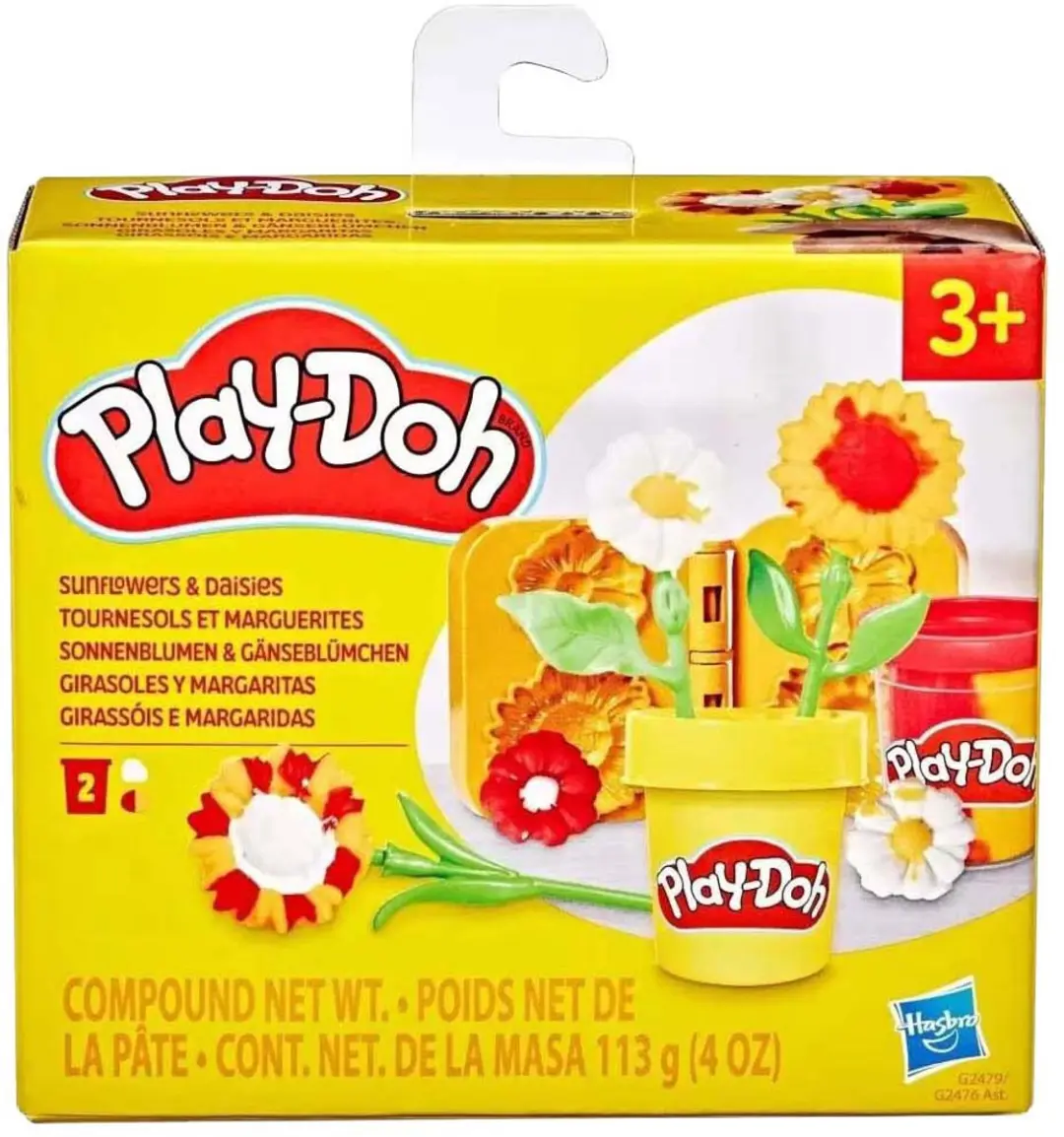 Play-Doh Klei Speelset Zonnebloemen & Madeliefjes