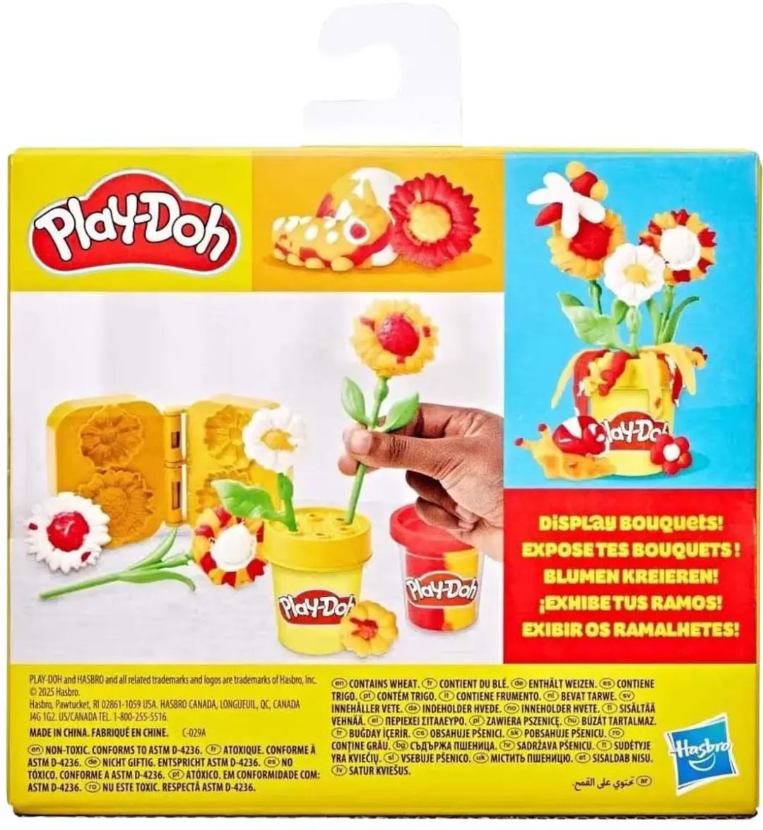 Play-Doh Klei Speelset Zonnebloemen & Madeliefjes - Meerkleurig