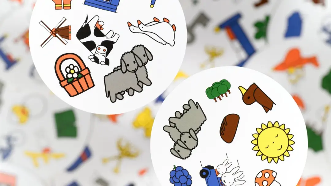 Zygomatic Dobble Nijntje/Miffy Kaartspel - 3558380130949