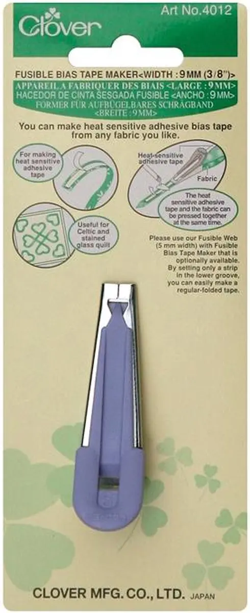Clover Fusible Bias Tape Maker 9mm