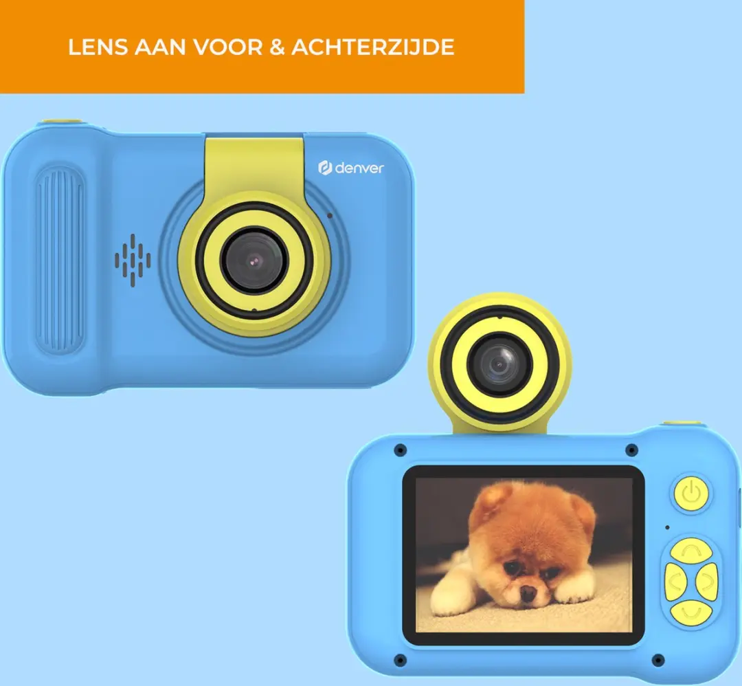 Denver KCA1351 Kindercamera - 40MP Full HD - Blauw