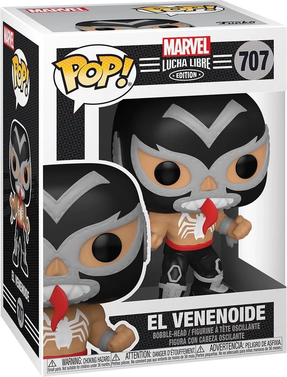 Funko Pop! Marvel Lucha Libre El Venenoide 53869 - Veelkleurig