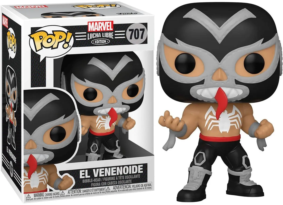 Funko Pop! Marvel Lucha Libre El Venenoide 53869 - Veelkleurig