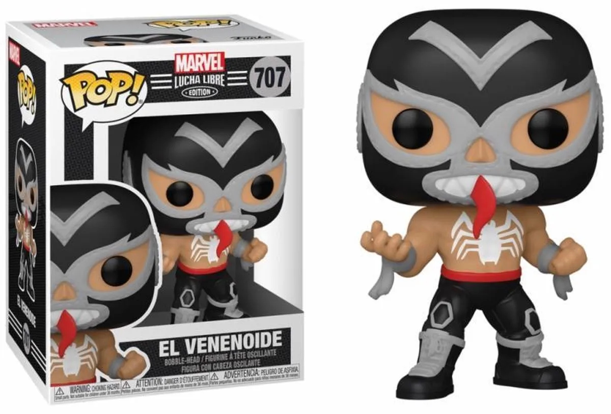 Funko Pop! Marvel Lucha Libre El Venenoide 53869 - Veelkleurig