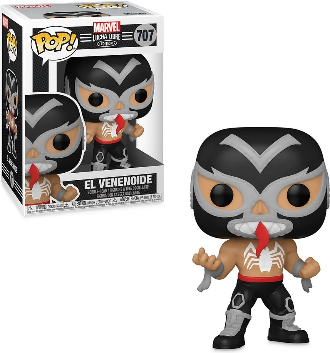 Funko Pop! Marvel Lucha Libre El Venenoide 53869 - Veelkleurig