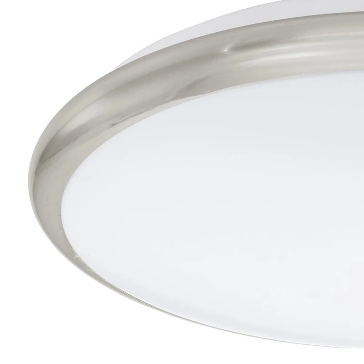 Eglo Manilva Wandlamp LED Ø30cm Nikkel-Mat Wit