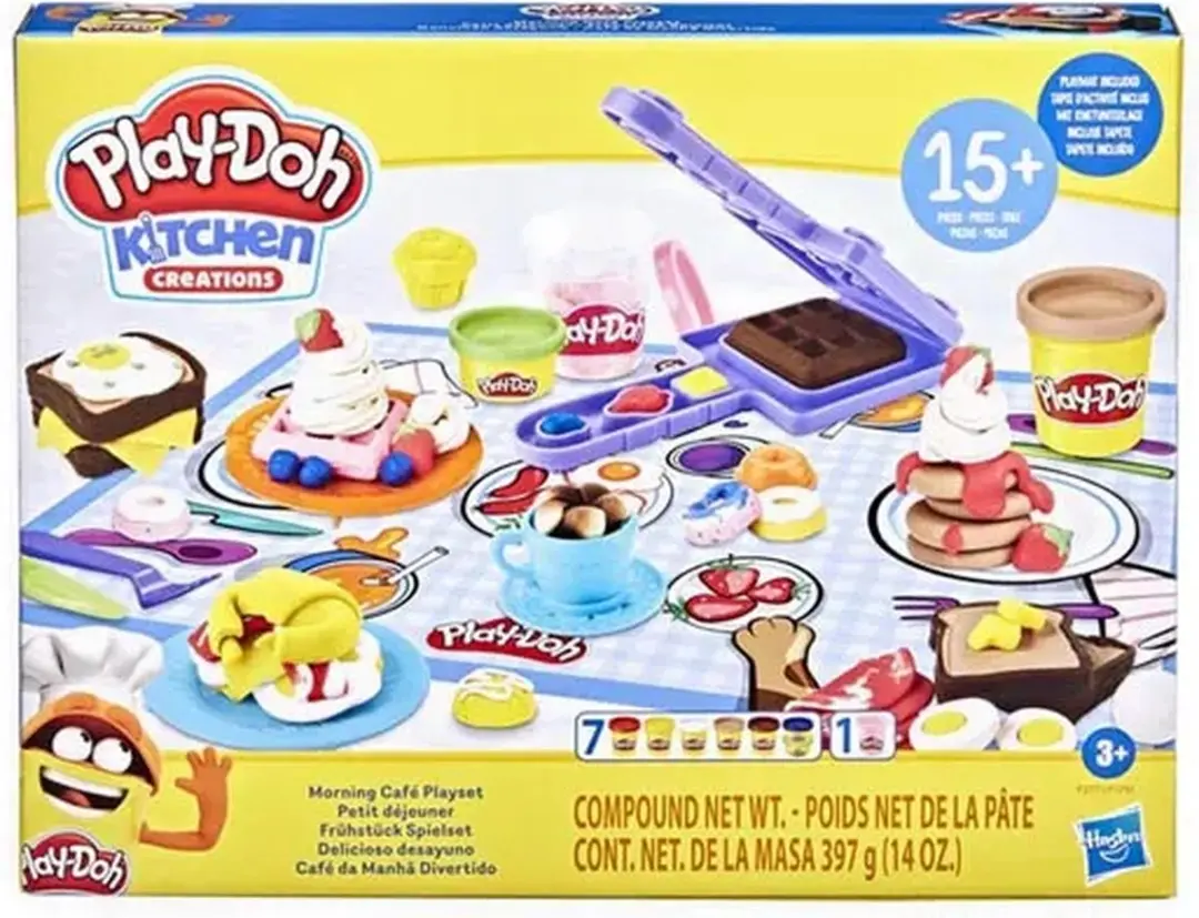 Play-Doh Morning Café Playset - Veelkleurig - afbeelding 6 van 6