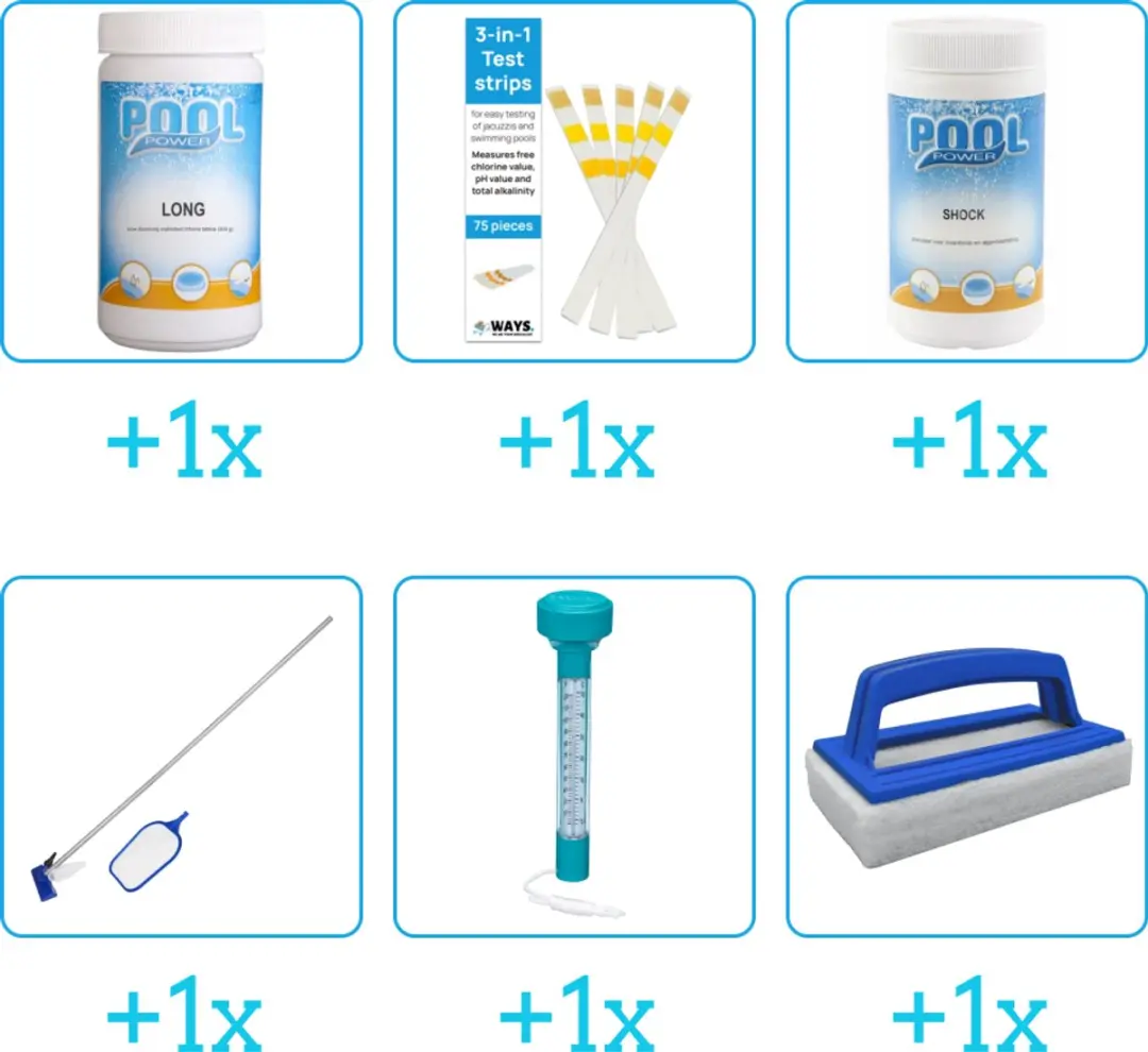 Pool Power Onderhoudspakket Zwembad