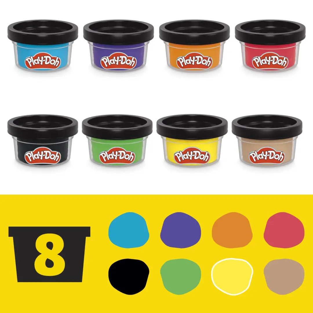 Play-Doh TMNT Cowabunga Creations Speelset - 16 Stuks