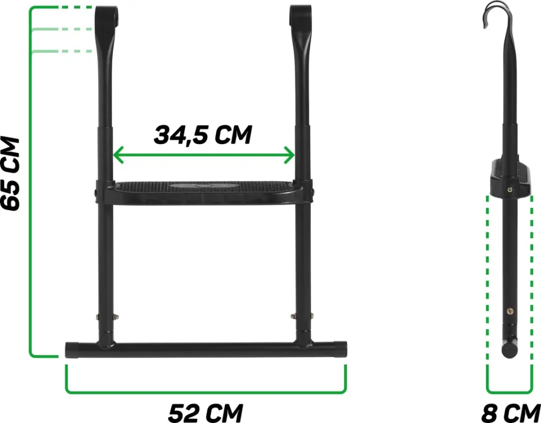 Salta Verstelbare Trampoline Ladder S - 55/60/65cm