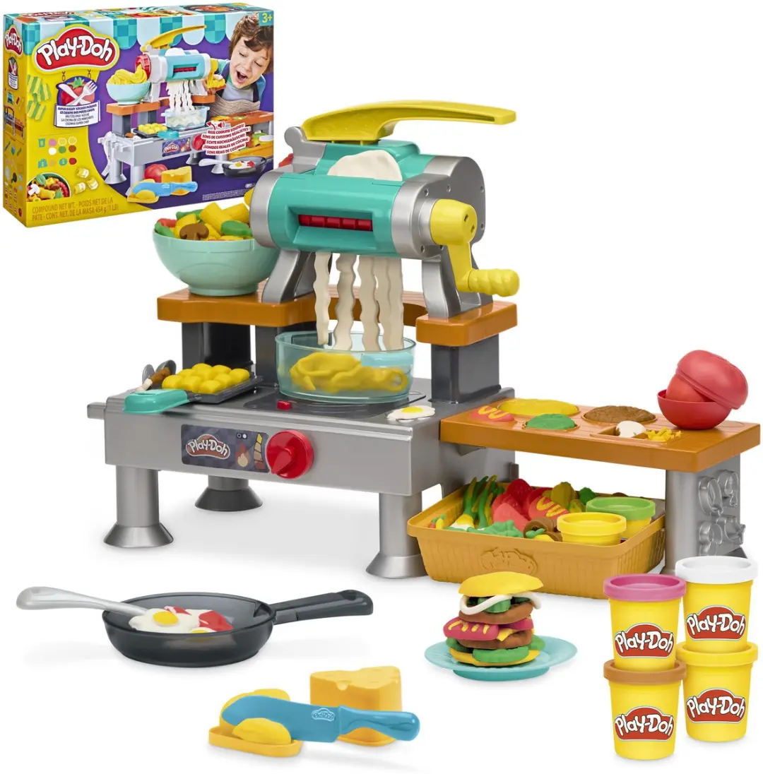Play-Doh Supersissende Keukenspeelset - 24 Stuks