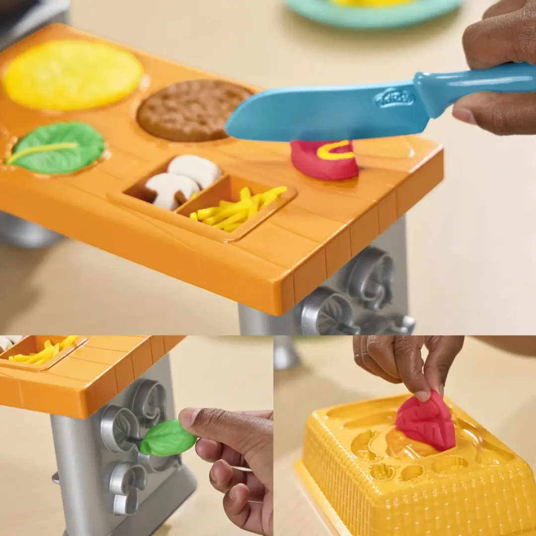 Play-Doh Supersissende Keukenspeelset - 24 Stuks