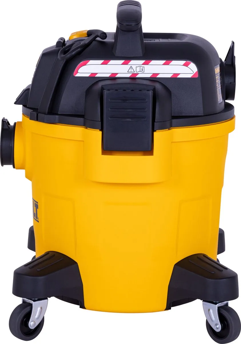 DeWalt DXV20PTA Stofzuiger 20L - 1050W - Geel - afbeelding 6 van 6