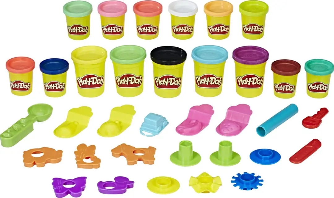 Play-Doh Mountain of Colors - 15 Potjes + 20 Accessoires