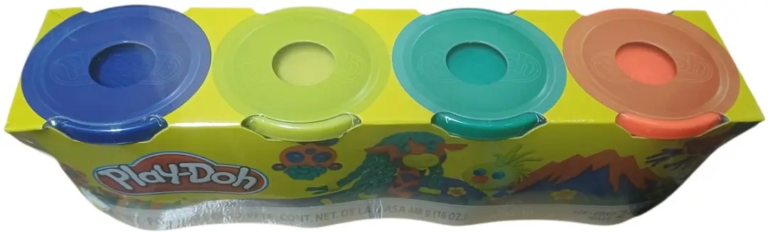 Play-Doh Klei 4-Pack Muffins & IJsjes - Meerkleurig