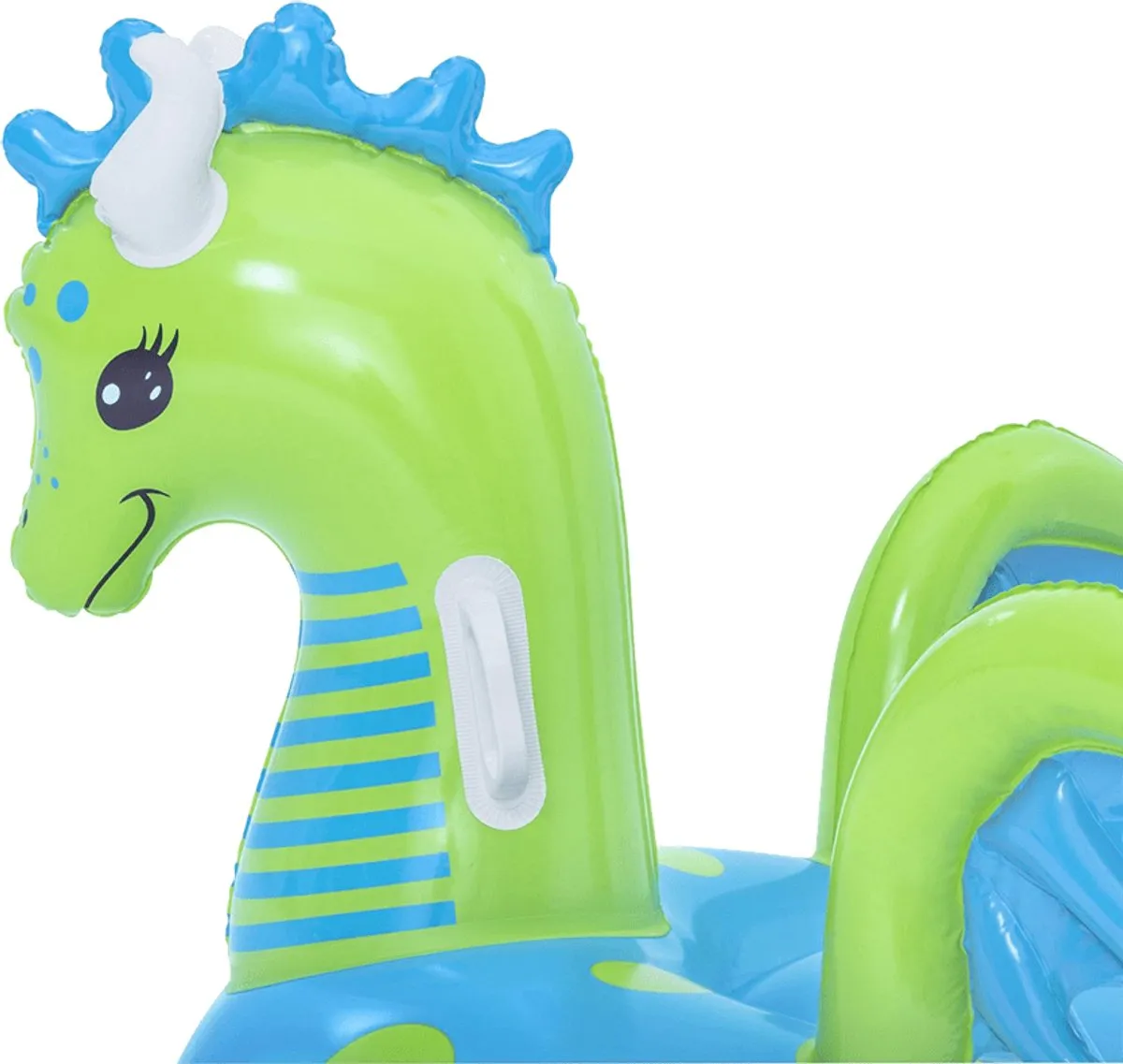 Bestway Fantasie Draak Ride-On - Blauw/ Groen - afbeelding 6 van 6