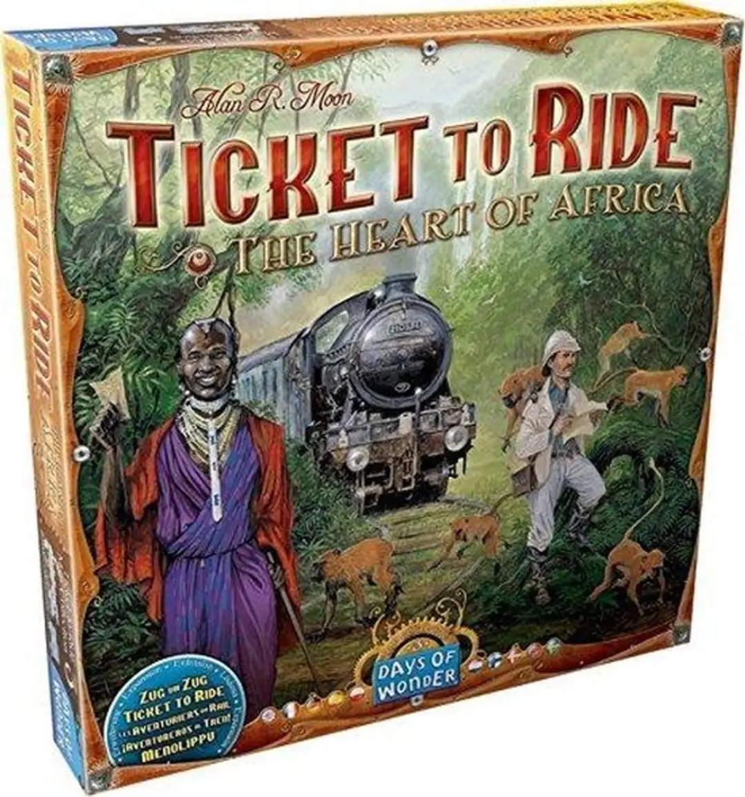 Days of Wonder Ticket to Ride Afrika Uitbreiding - Bordspel