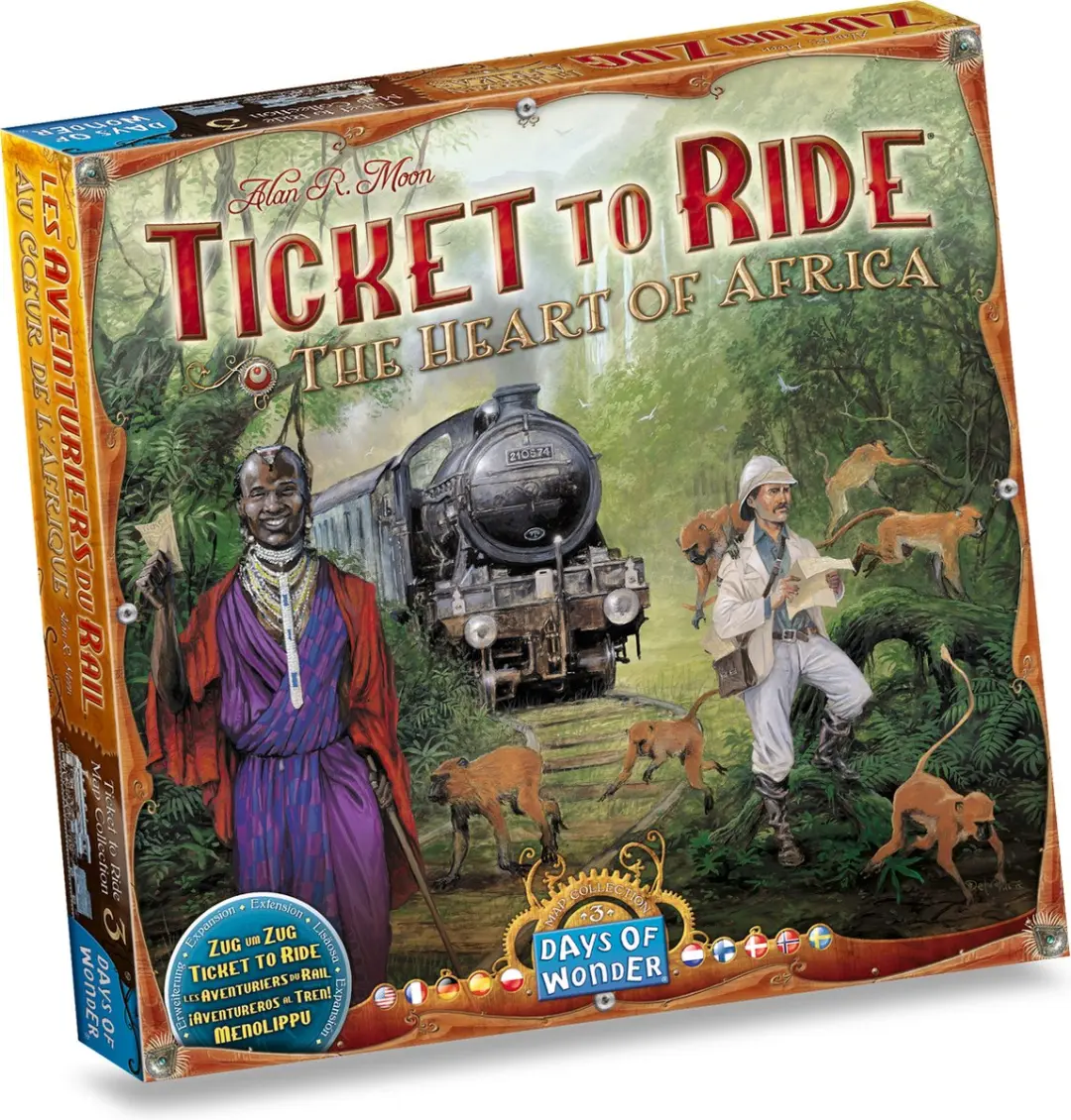 Days of Wonder Ticket to Ride Afrika Uitbreiding