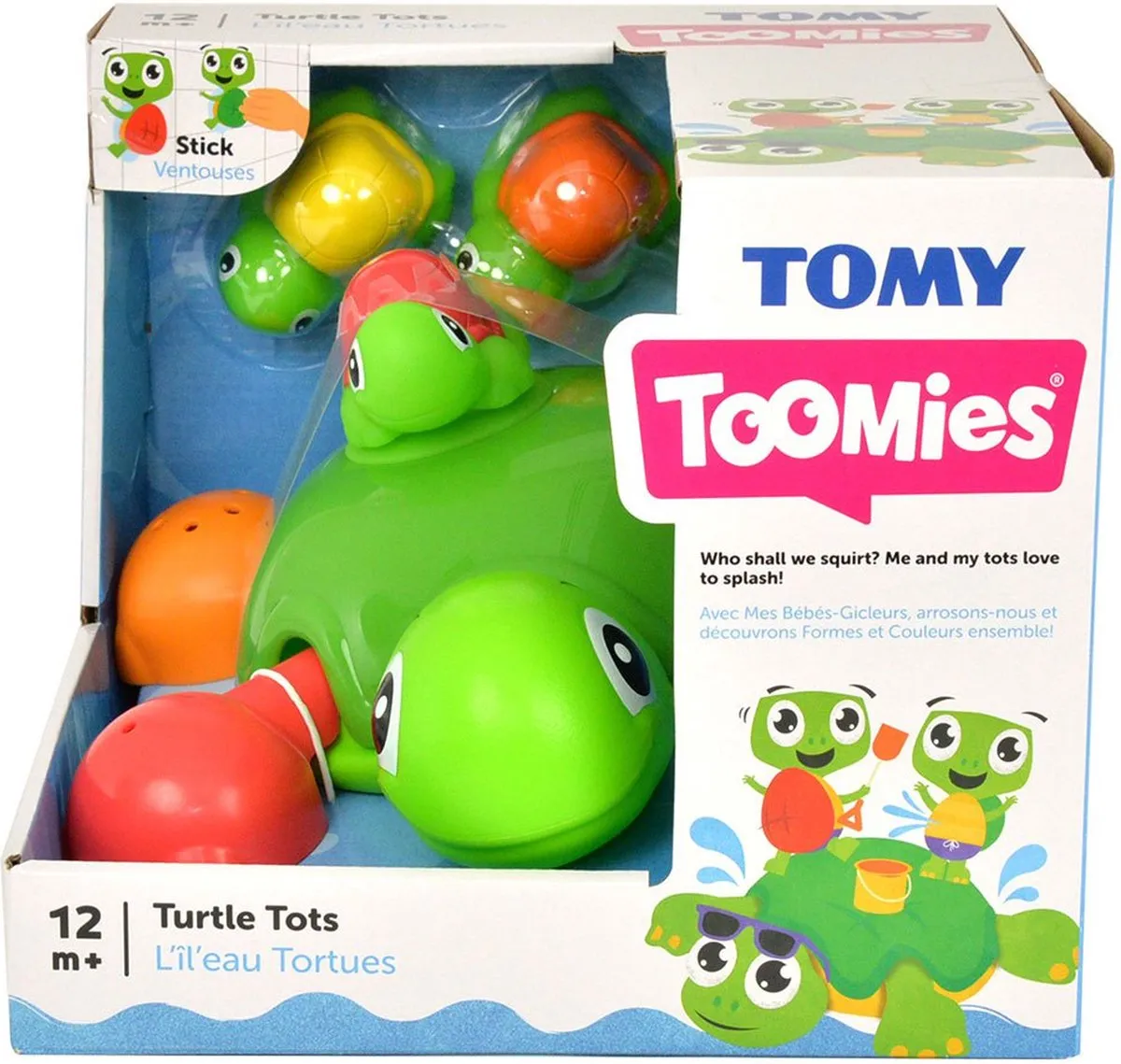Tomy Speel Schildpad Badspeelgoed E72097 - Groen