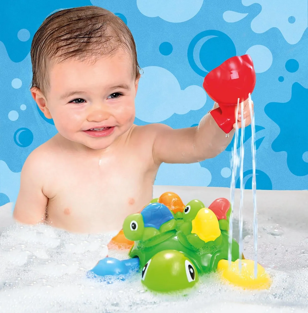 Tomy Speel Schildpad Badspeelgoed E72097 - Groen