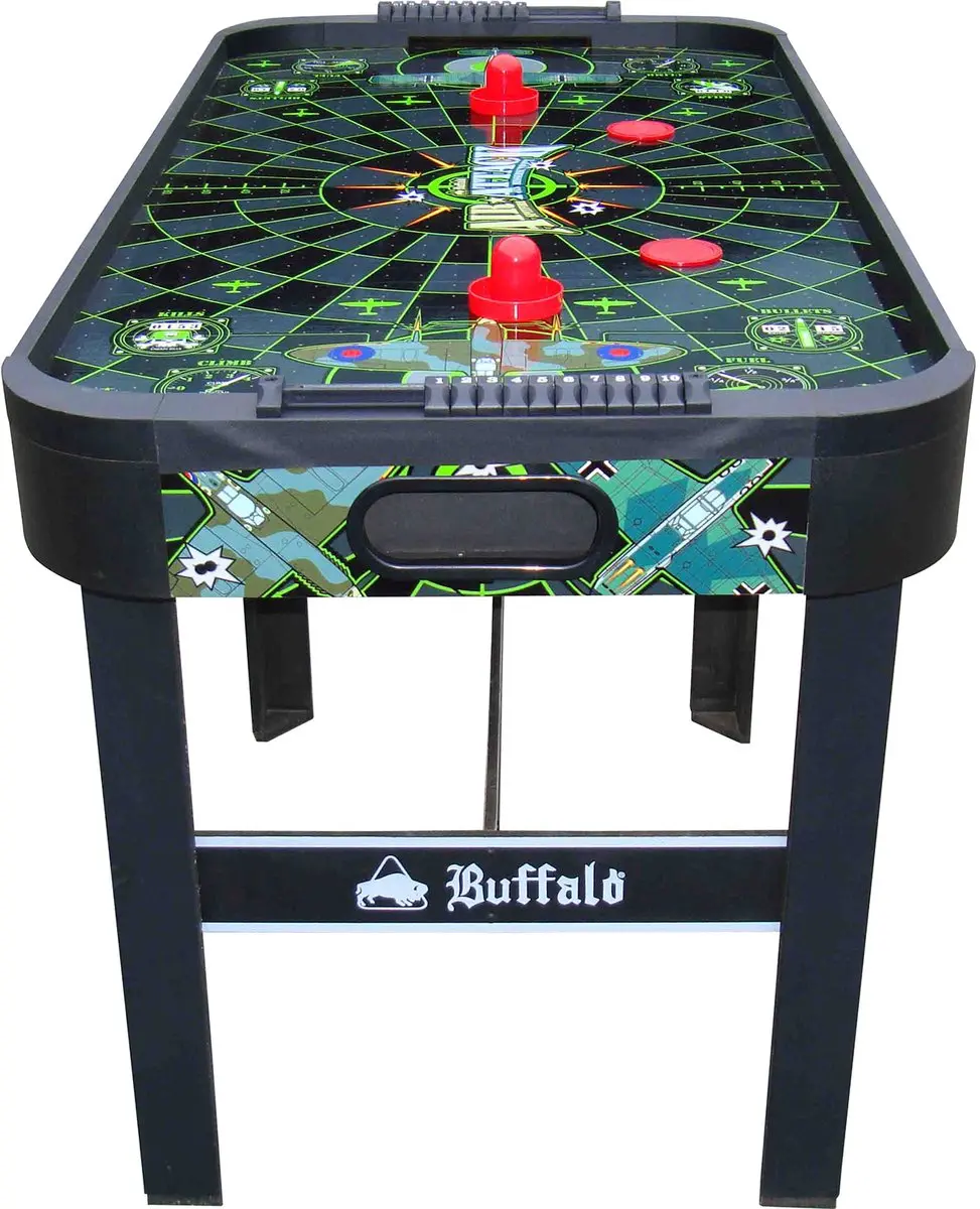 Buffalo Air Attack 4ft Airhockeytafel - Zwart