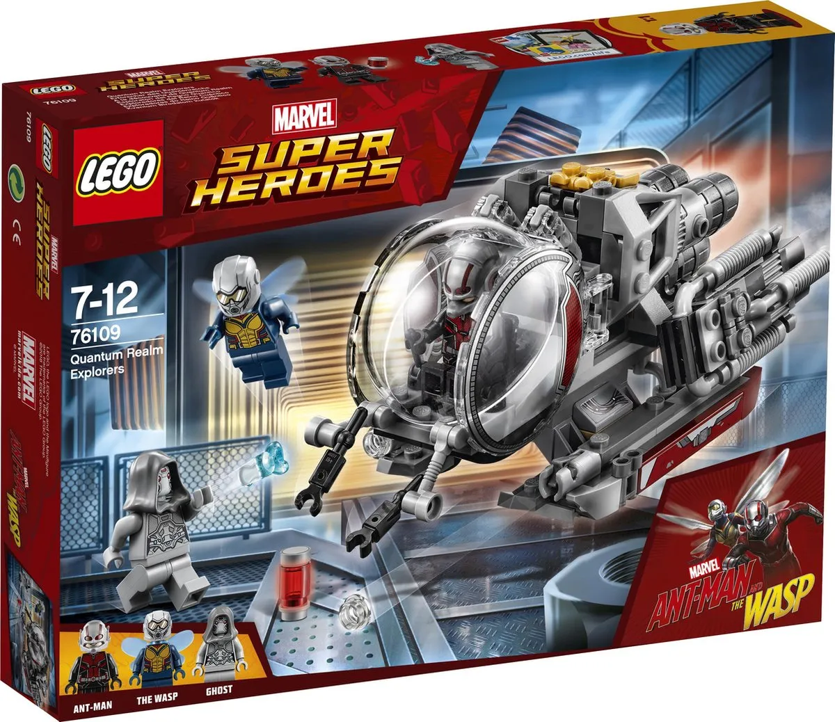 LEGO Super Heroes Onderzoekers Quantum Rijk 76109