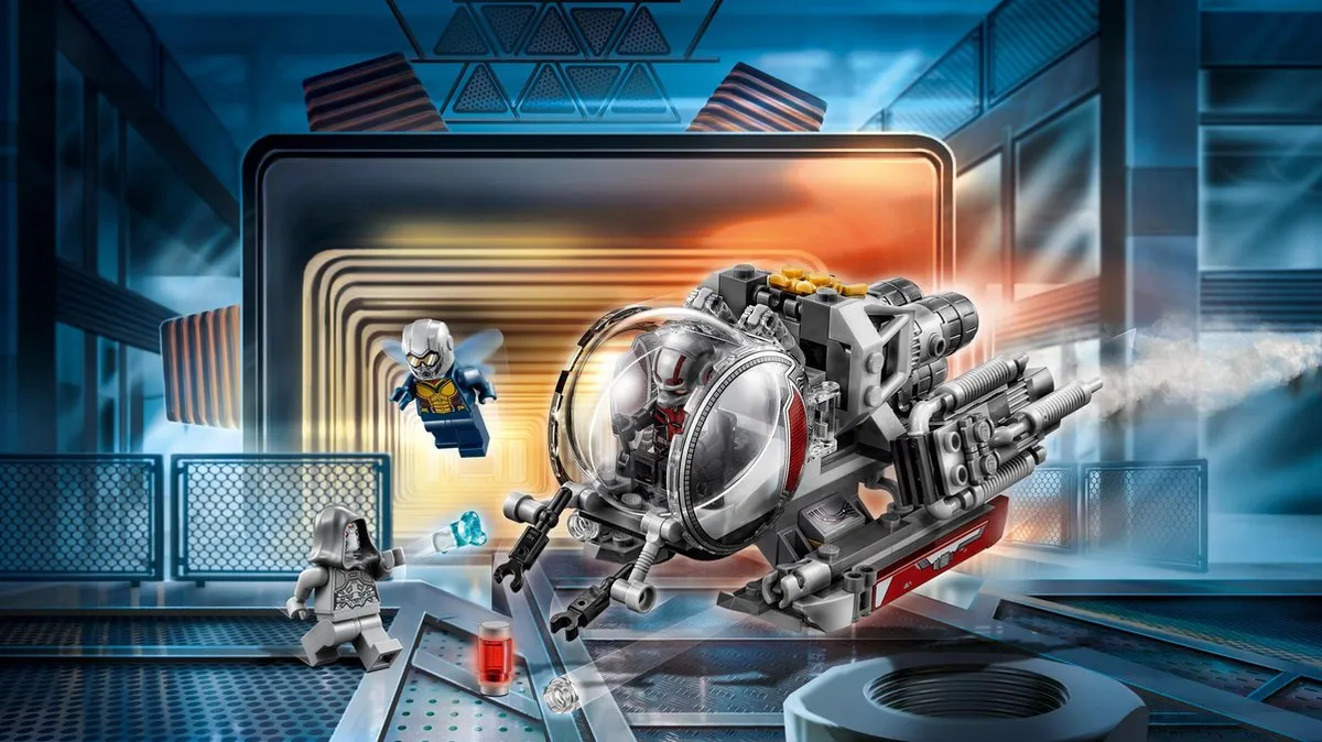 LEGO Super Heroes Onderzoekers Quantum Rijk 76109 - 187 Stukken