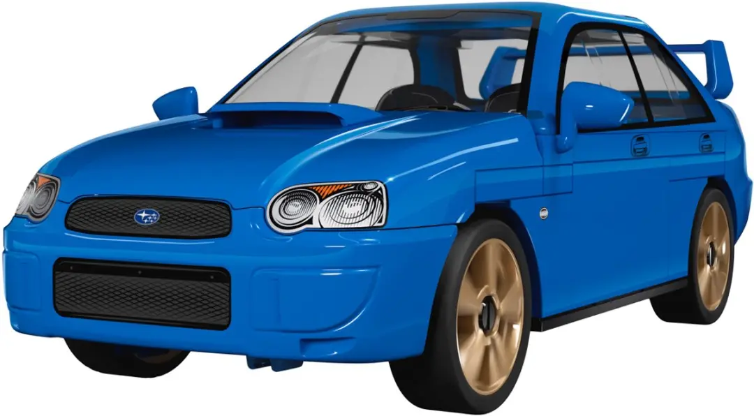 Cobi Subaru Impreza WRX Bouwset - 67 Onderdelen - Blauw