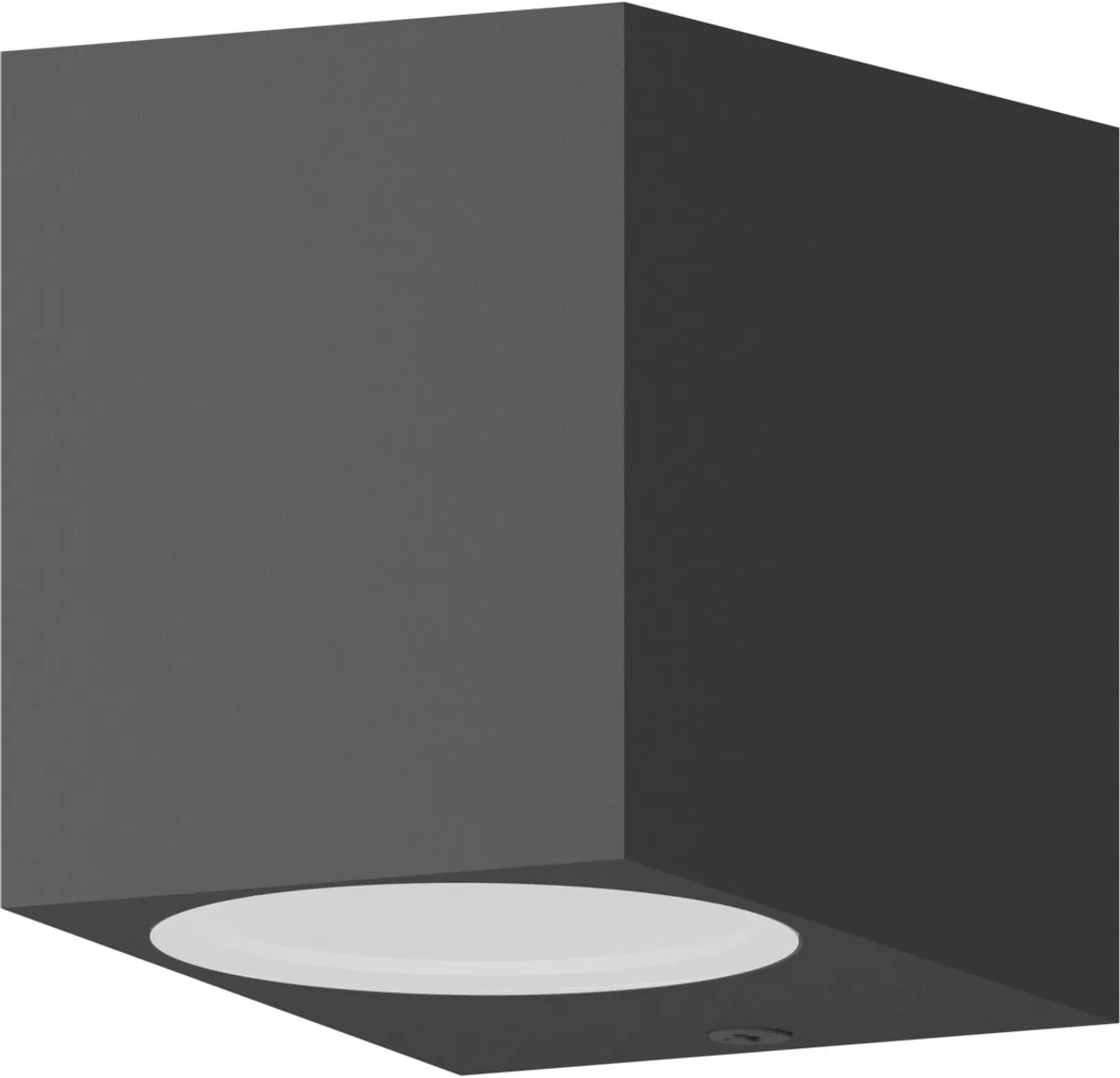 Calex Sanremo Wandlamp GU10 IP54 - 4 Stuks - Antraciet