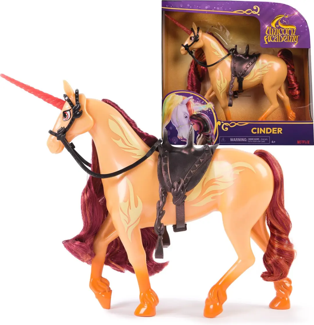 Unicorn Academy Cinder Modepop met bewegend hoofd