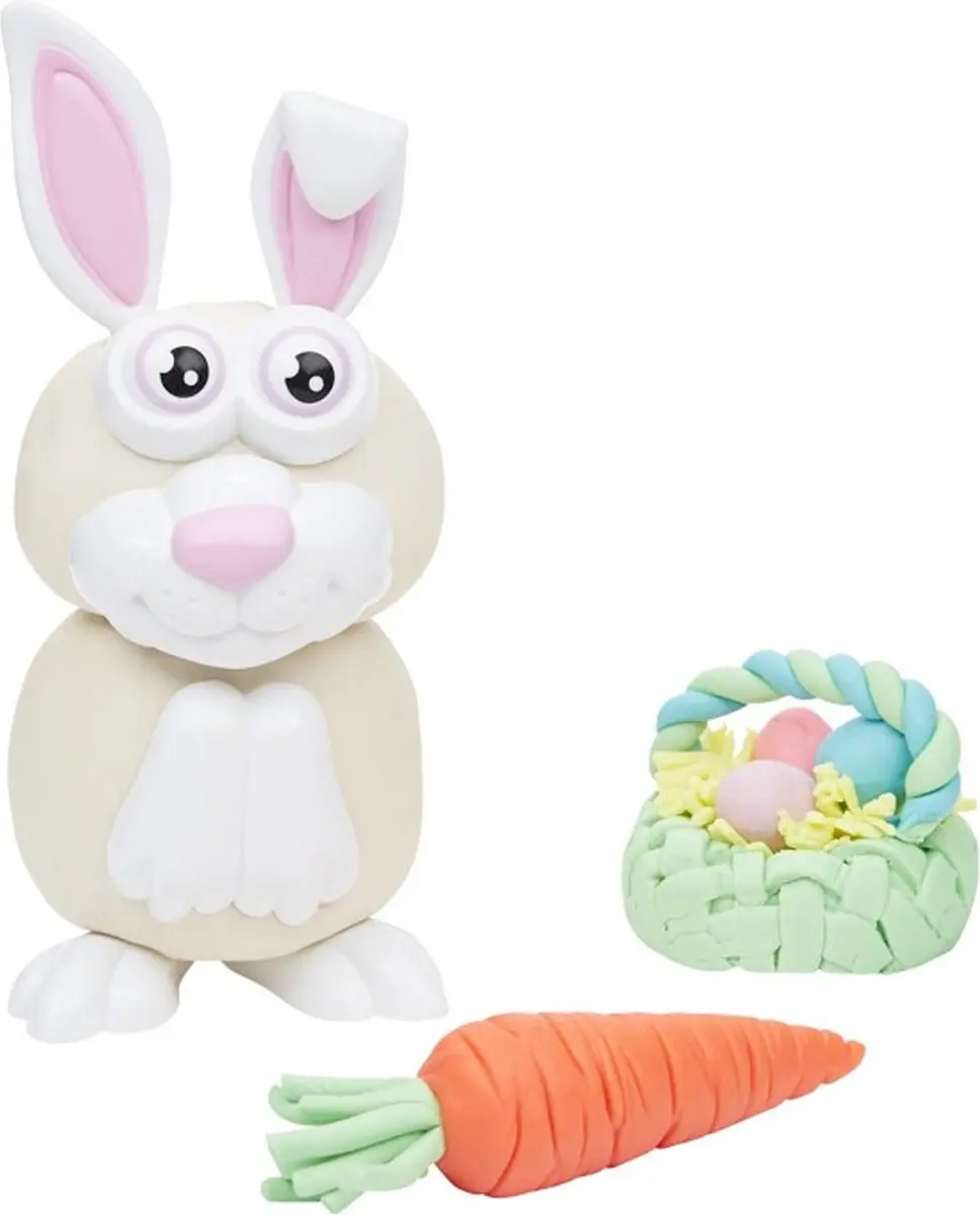 Play-Doh Paashaas Set - 25-delig - afbeelding 6 van 6
