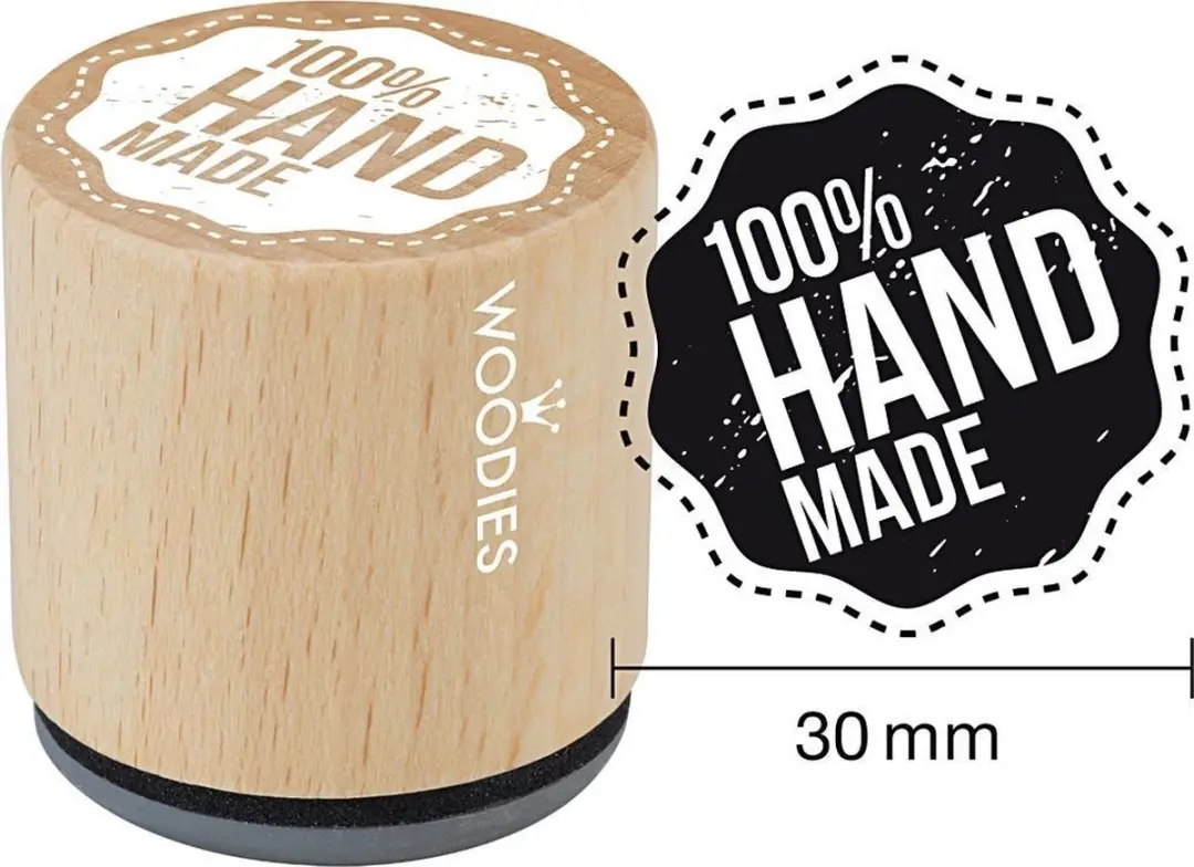 Woodies Houten Stempel Ø30mm