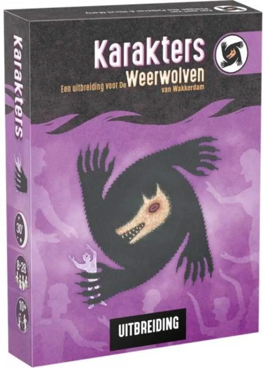 Zygomatic Weerwolven van Wakkerdam Karakters Uitbreiding - Kaartspel - 8-18 Spelers