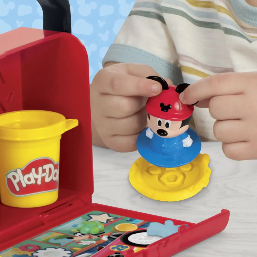 Play-Doh Disney Junior Garage op Reis - 12 Stuks Multi