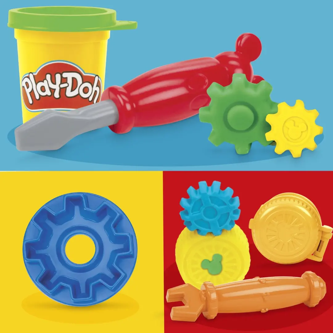 Play-Doh Disney Junior Garage op Reis - 12 Stuks Multi
