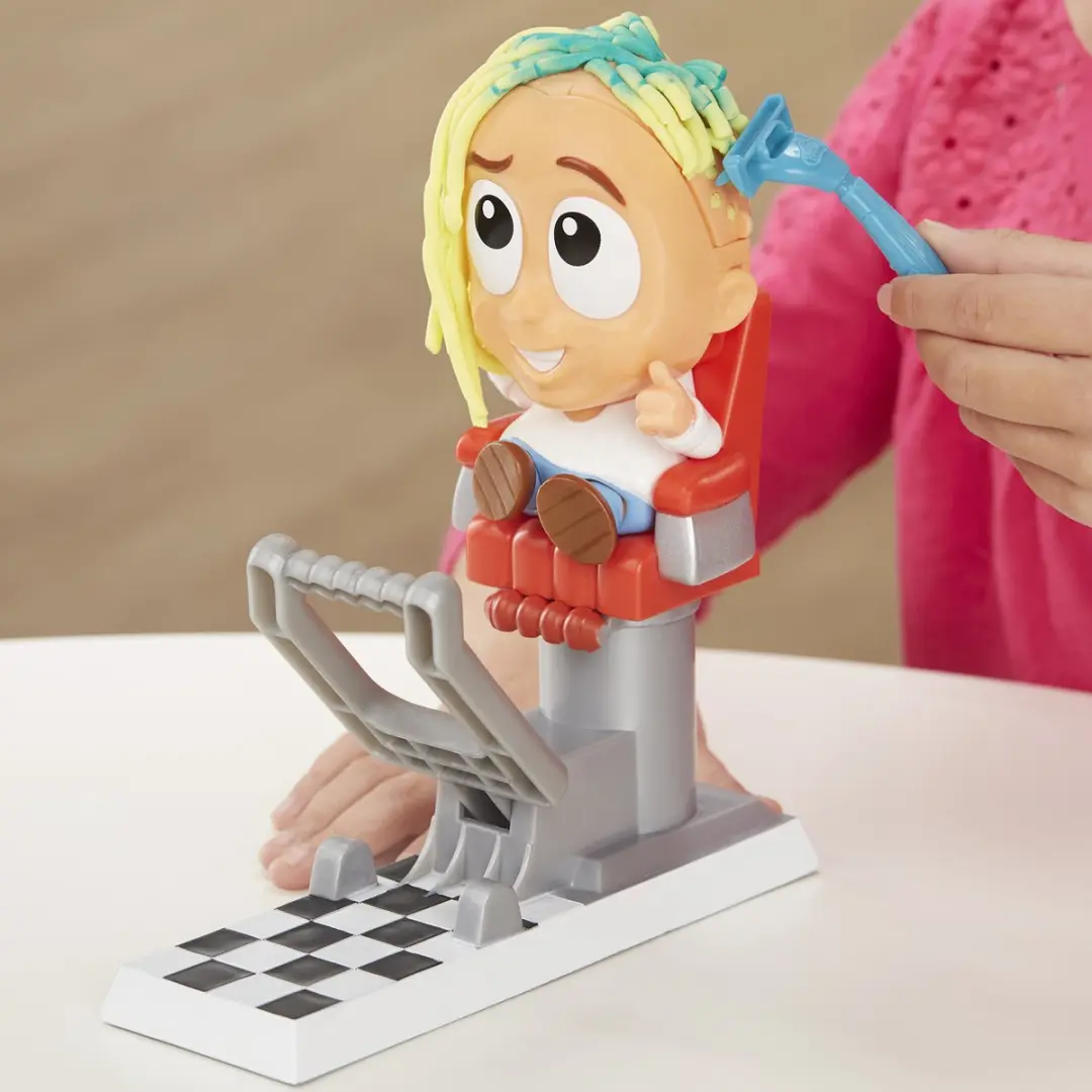 Play-Doh Super Stylist Speelset - 14 Stuks - Multikleur - afbeelding 6 van 6