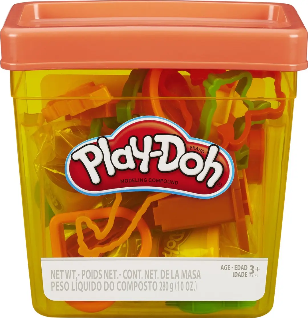 Play-Doh Essentials Emmer - Meerkleurig - 5 Potjes + 20 Gereedschappen