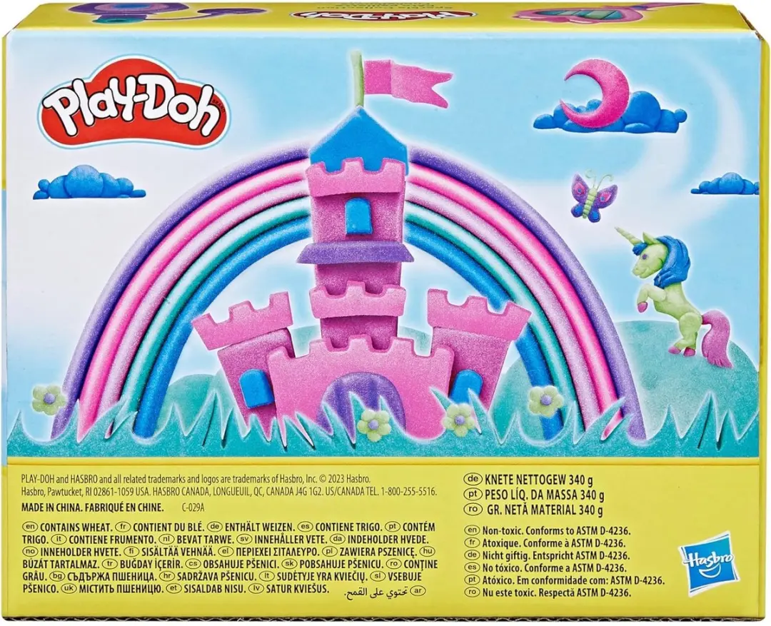 Play-Doh Sparkle Compound - 6 Potjes