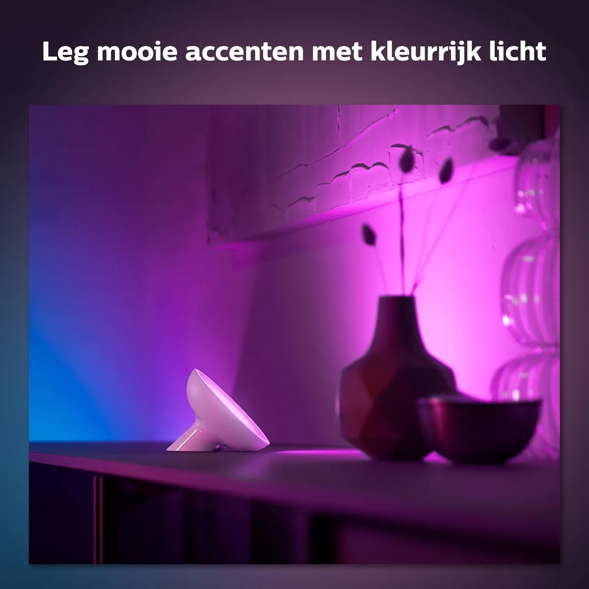 Philips Hue Bloom Tafellamp Wit
