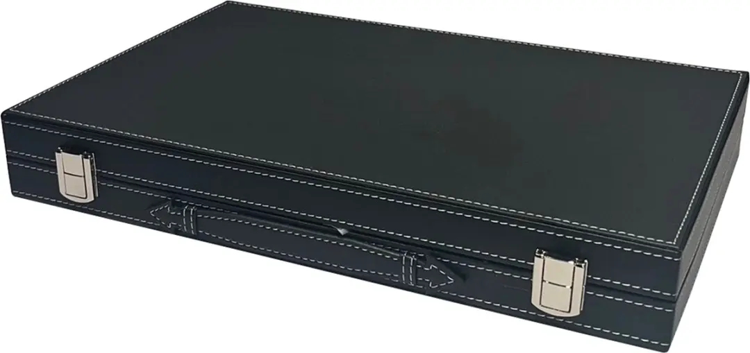 Buffalo Backgammon BK1216S - 38x24cm - Zwart