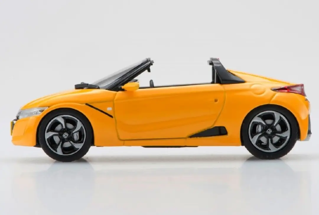 Honda S660 1:43 Modelauto - Zwart/Geel