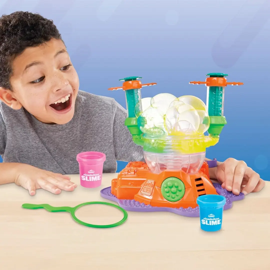 Play-Doh Nickelodeon Slijm Bubbel Lab - Multicolor