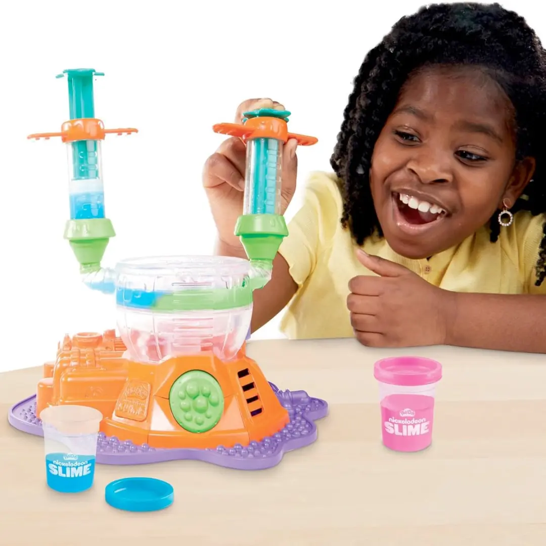 Play-Doh Nickelodeon Slijm Bubbel Lab - Multicolor