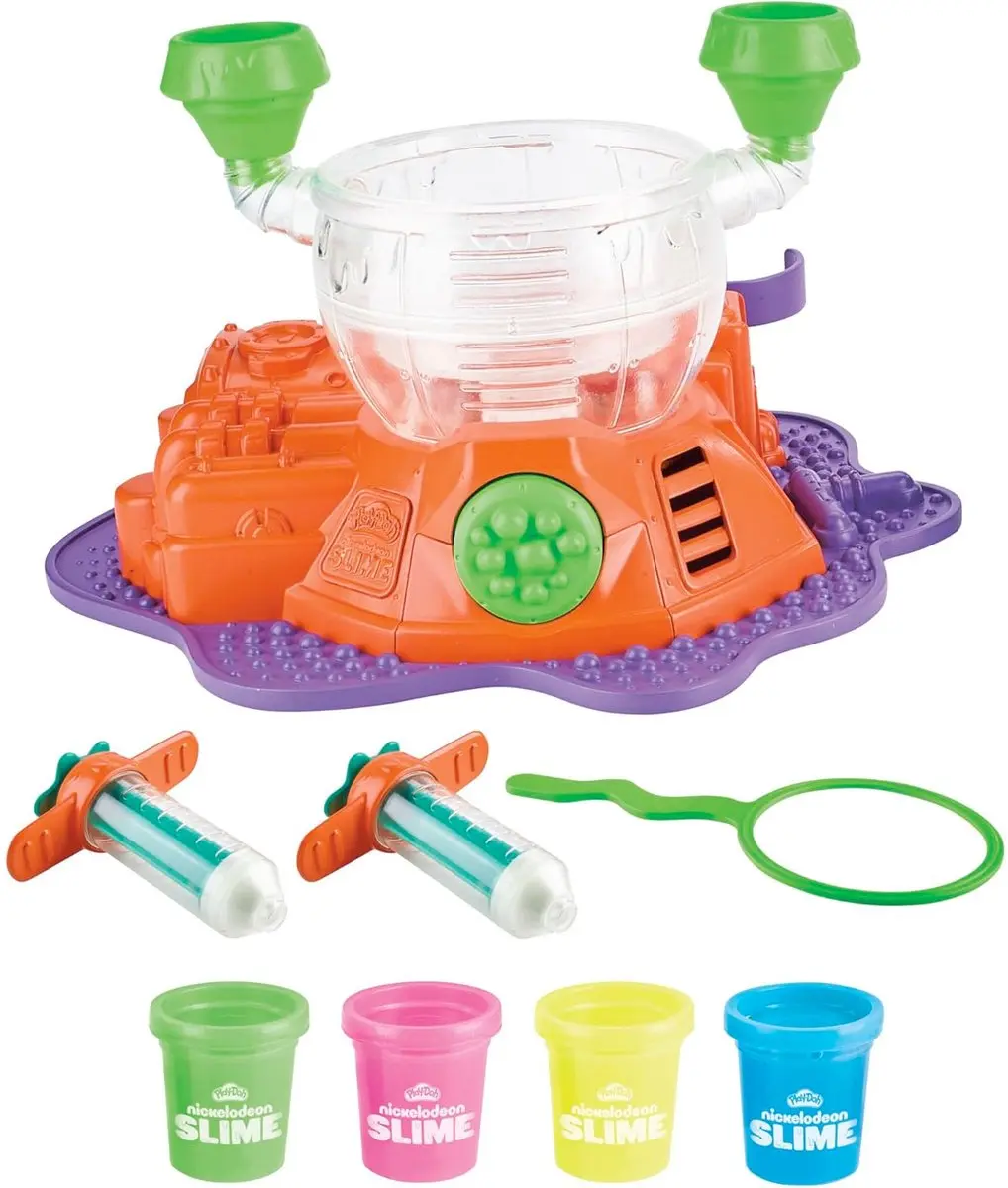 Play-Doh Nickelodeon Slijm Bubbel Lab - Multicolor