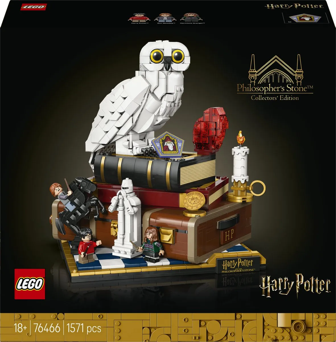 LEGO Harry Potter Steen der Wijzen 76466 - 1571 Stukken