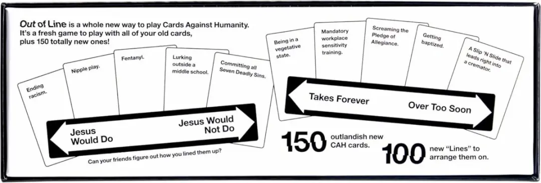 Cards Against Humanity Out of Line - Kaartspel