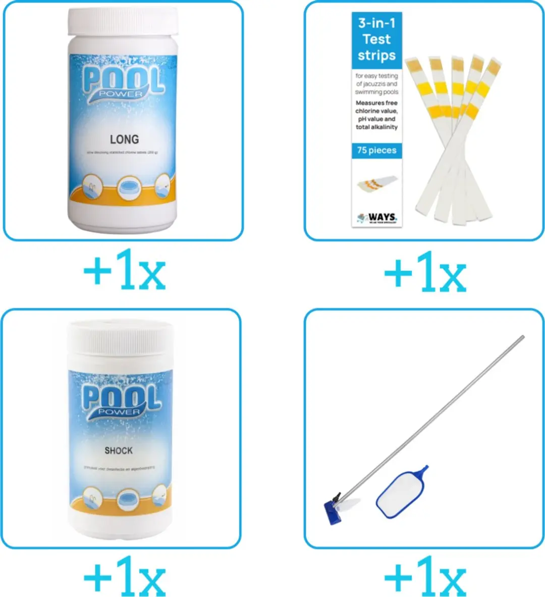 Pool Power Zwembad Onderhoudspakket