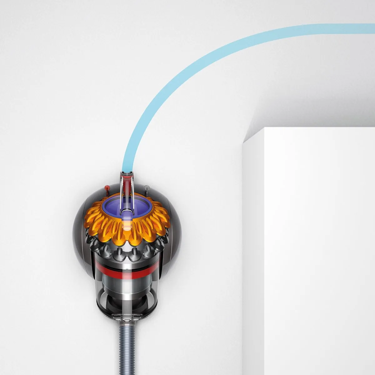 Dyson Cinetic Big Ball Multifloor 2 Stofzuiger - 700W - 1.5L Nikkel/Grijs