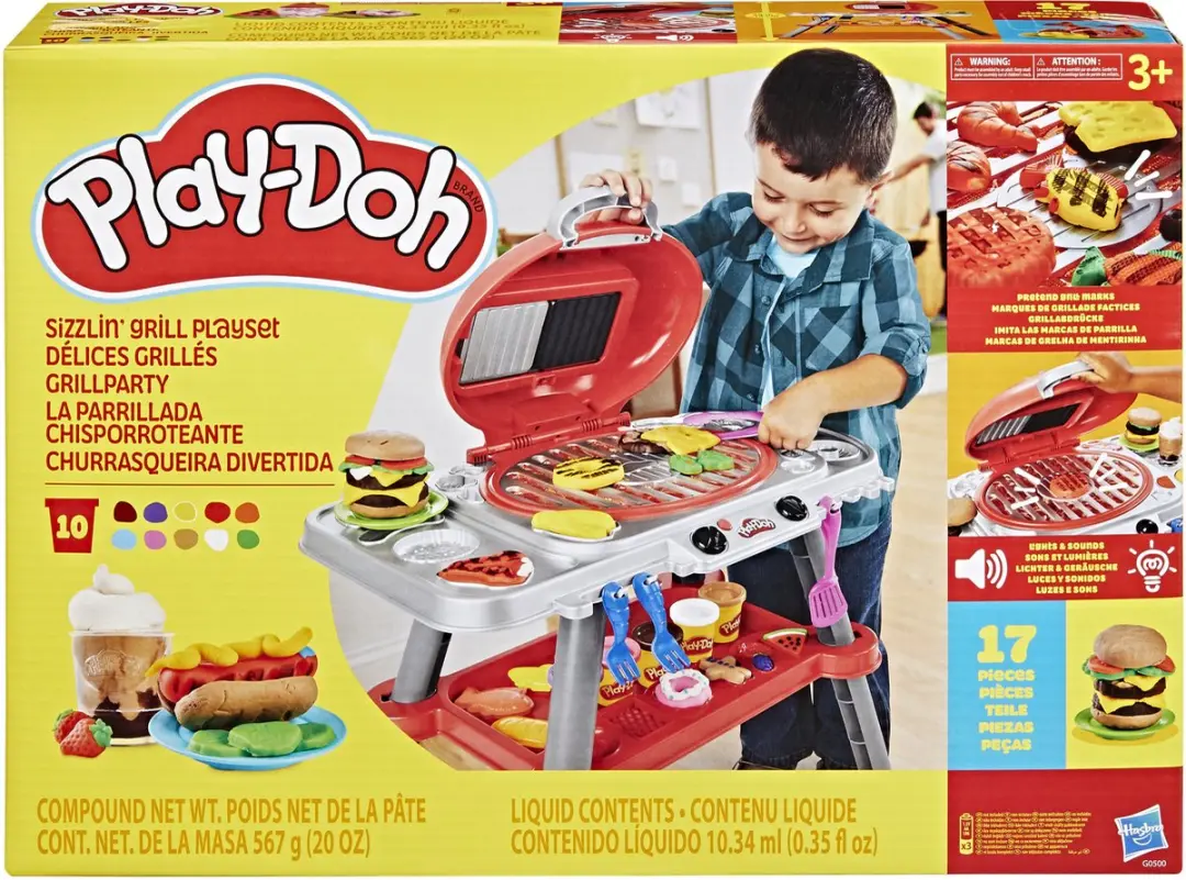 Play-Doh Gloeiende Grill Speelset